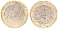 Portugal 1 Euro Portugal 1 Euro 2002 Fehlprägung / Materialvariante : unmagnetisch -