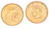 Finnland 2 Cent Finnland 2 Cent Kursmünze 1999 prägefrisch Besseres Jahr !!! -