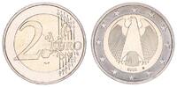 Bundesrepublik Deutschland 2 Euro Fehlprägung Deutschland Fehlprägung 2 Euro Kursmünze 2003 G prägefrisch -