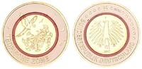 Bundesrepublik Deutschland 5 Euro Tropische Zone 5 Euro Tropische Zone 2017 prägefrisch - Münzzeichen F mit vergoldung -