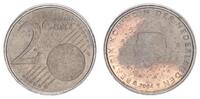Niederlande 2 Cent Fehlprägung Niederlande 2 Cent Fehlprägung Stahlschrötling ,nur ganz wenig Kupfer plattiert -