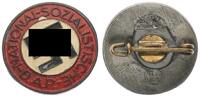 3. Reich Orden NSDAP Parteiabzeichen lackiert M1/92 Karl Wild -