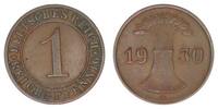 Deutschland / Weimar 1 Pfennig Weimar 1 Reichspfennig J.313 1930 E -