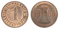 Deutschland / Weimar 1 Pfennig Weimar 1 Reichspfennig J.313 1930 E -