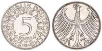 Deutschland -BRD 5 Mark - Deutsche Mark 5 DM Silber Kursmünze Heiermann 1959 G -