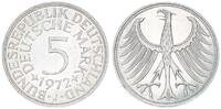 Deutschland 5 DM 5 DM Silber Kursmünze 1972 J -