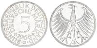 xxx Deutschland 5 DM 5 DM J.387 Silber Kursmünze 1968 D ss-vz -