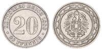 Kaiserreich 20 Pfennig 20 Pfennig 1888 J -