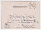 3. Reich / Polen Kriegsgefangenenpost Litzmannstadt/ Lodz Kriegsgefangenenpost Litzmannstadt/ Lodz, 15.7.44 -