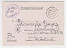3. Reich / Polen Kriegsgefangenenpost Litzmannstadt/ Lodz Kriegsgefangenenpost Litzmannstadt/ Lodz, 18.8.44 -