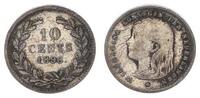 Niederlande 10 Cent Niederlande 10 Cent 1896, Silber Wilhelmina -