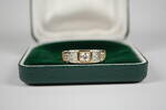 Ring Ring, mit Diamant 0,4karat, 585 Gold, 4,97g, Ringgröße 55 -