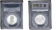 Germany-Federal Rep 5 Mark 5 Mark 1968J Raiffeisen Gedenkmünze PCGS zertifiziert Polierte Platte (PP) -