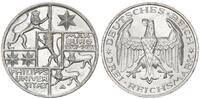 Deutschland - Weimarer Republik 3 Mark Weimar 3 Mark Uni Marburg J.330 1927 A -
