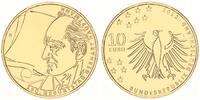Deutschland / Eurowährung 10 Euro 2012 Münzzeichen J 10 Euro 150. Geburtstag Gerhart Hauptmann 2012 Münzzeichen J vergoldet -