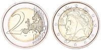 Italien 2 Euro Italien 2 Euro Kursmünze 2009 Dante prägefrisch -