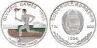 Nordkorea 500 Won 1 Unze Silber Nordkorea 500 Won 1995 1 Unze Silber, Farbe, Olympia 1996 -