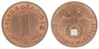 Deutschland / 3.Reich 1 Reichspfennig 1 Pfennig 1938A -