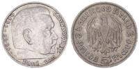 3. Reich 5 Mark Hindenburg Fehlprägung 3. Reich 5 Mark Hindenburg 1936 D Fehlprägung offenes D -
