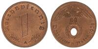 Deutschland / 3.Reich 1 Reichspfennig 1 Pfennig 1938A -