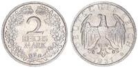 Deutschland / WEIMAR 2 Mark Weimar 2 Mark 1931 G seltenes Jahr/Mzz. -