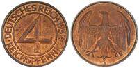 Deutschland - Weimarer Republik 4 Pfennig Weimar 4 Reichspfennig 1932 A -