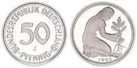 Deutschland / Bundesrepublik 50 Pfennig 50 Pf. Kursmünze 1995 J TOP-Erhaltung-Seltenes Jahr -