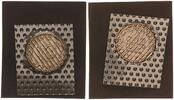 Deutschland BRD 10 Pfennig 10 Pfennig 1982 F - in Folie - von der Münze Berlin offiziell entwertet -