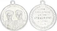 Deutschland/ Preußen Alu-medaille Friedrich Wilhelm und Cecilie Vermä Preußen Aluminiummedaille Friedrich Wilhelm und Cecilie Vermählungsfeier -