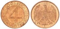 Weimar 4 Pfennig Weimar, J.315 4 Reichspfennig 1932 D -
