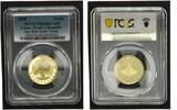 China, Peoples Republic Yuan China 1 Yuan 2008 Olympiade Peking Tischtennis PCGS -