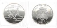 Kongo 1000 Franks CFA Kongo 1.000 Francs CFA 2007 Olympiade Peking -