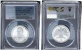 Germany-Federal Rep 5 Mark 5 Mark 1968J Raiffeisen Gedenkmünze PCGS zertifiziert Polierte Platte (PP) -