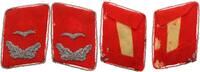 3. Reich Uniformteil Luftwaffen Kragenspiegel Leutnant der Flakatillerie -
