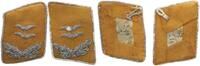 3. Reich Uniformteil Luftwaffen Kragenspiegel Oberleutnant der Flieger- oder Fallschirmtruppe -