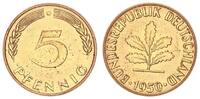 Deutschland - BRD 5 Pfennig BRD 5 Pfennig 1950 G -
