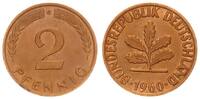 Deutschland 2 Pfennig BRD 2 Pfennig 1960 G -