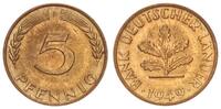 Deutschland 5 Pfennig 5 Pfennig Bank Dt.Länder- 1949 F -