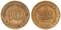 Deutschland 10 Pfennig 10 Pfennig Kursmünze 1949 G -