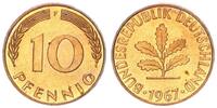 Deutschland - BRD 10 Pfennig BRD 10 Pfennig 1967 F -