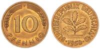 Deutschland - BRD 10 Pfennig BRD 10 Pfennig 1950 F Variante mit runden dicken Körnern -