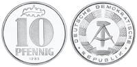 Deutschland / DDR 10 Pfennig Alu DDR 10 Pfennig Alu -