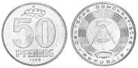 Deutschland / DDR 50 Pfennig DDR 50 Pfennig Alu 1968 -