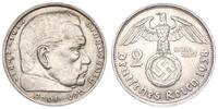 3. Reich 2 Mark Hindenburg 3. Reich 2 Mark Hindenburg 1938 B -