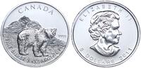 Kanada 5 Dollar - 1 Unze Canada 5 Dollar 2011 1 Unze Silber 9999 - Wildlife - Grizzly Bär -