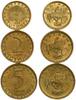 Bulgarien 1, 2, 5 Stotinki Lot Bulgarien Lot 1, 2, 5 Stotinki 1999 -