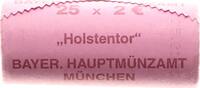 xxx Bundesrepublik Deutschland 2 Euro Münzrolle Holstentor 2 Euro Deutschland Holstentor Münzrolle mit 25 Münzen. 2006 G -