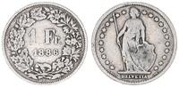 Schweiz 1 Franken Schweiz 1 Franken 1886 -
