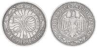 Deutschland / WEIMAR-3.Reich 50 Pfennig 3.Reich/WEIMAR 50 Pfennig 1929 D -