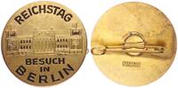 Deutschland Orden Brosche Reichstag Besuch in Berlin mit Hersteller -